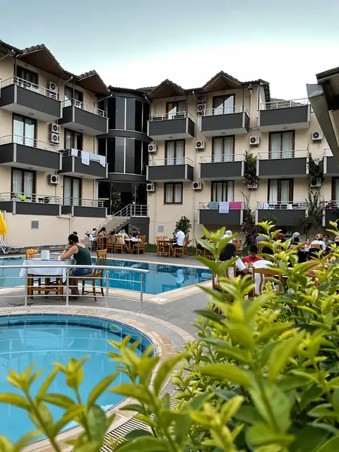 Adrasan Yazıcı Hotel, a shot of the hotel 1