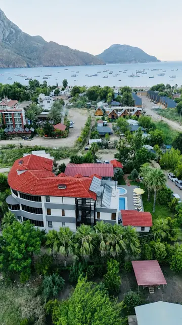 Adrasan Yazıcı Hotel, a shot of the hotel 8